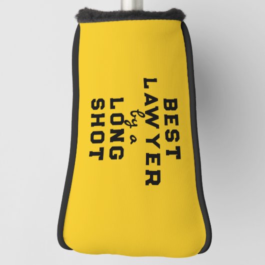 Couvre-club De Golf Avocat drôle (Tourné à 90°)