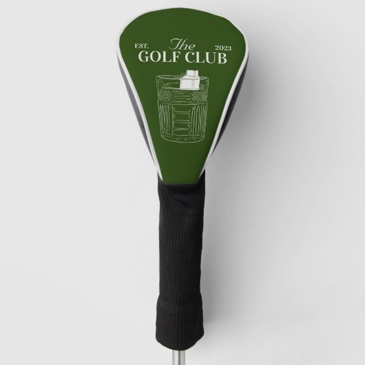 Couvre-club De Golf Bachelor Golf Head (Devant)