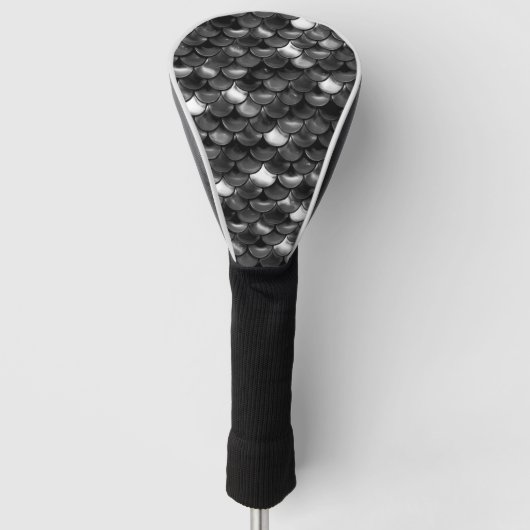 Couvre-club De Golf Balances noires et blanches (Devant)