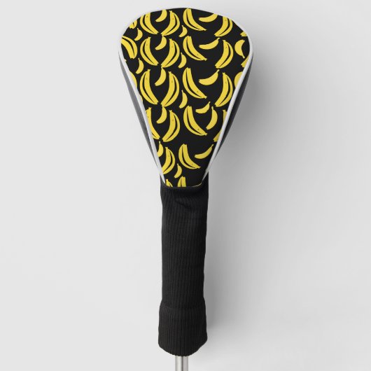 Couvre-club De Golf Banana Motif Golf Head Couverture (Devant)