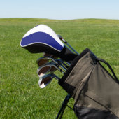 Couvre-club De Golf Bandes bleues et blanches de la marine (In Situ)