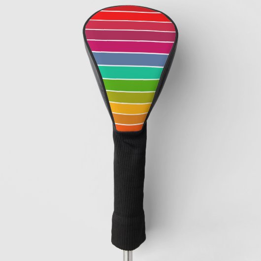 Couvre-club De Golf Bandes d'art pop (Devant)