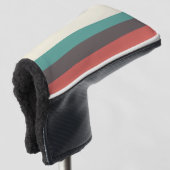 Couvre-club De Golf Bandes rétro classiques (Devant 3/4)