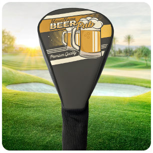 Couvre-club De Golf Bar de pub de bière froide Premium personnalisé