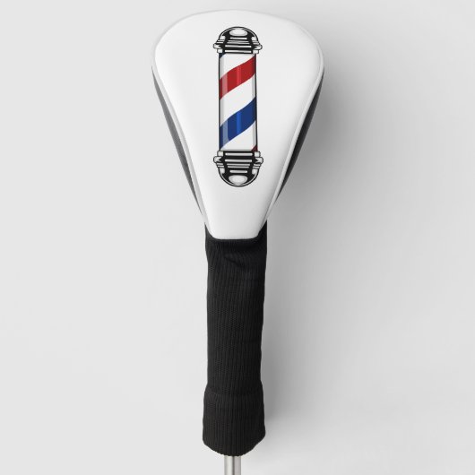 Couvre-club De Golf Barber Poteau Golf Head Cover (Devant)