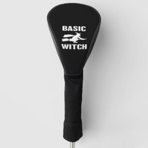 Couvre-club De Golf Basic Witch drôle Halloween disant femmes