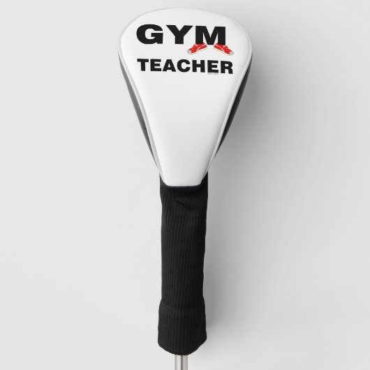Couvre-club De Golf Baskets de l'enseignant de gym (Devant)