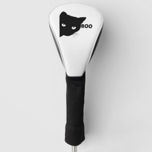 Couvre-club De Golf Bateau à chat noir Chats cadeaux Halloween