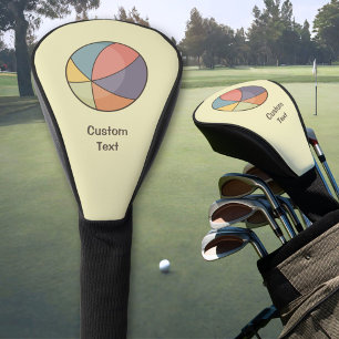 Couvre-club De Golf Beach Ball