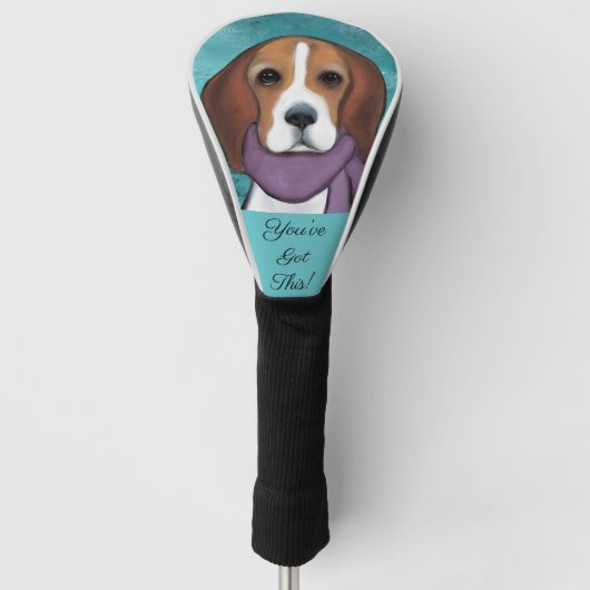 Couvre-club De Golf Beagle (Devant)