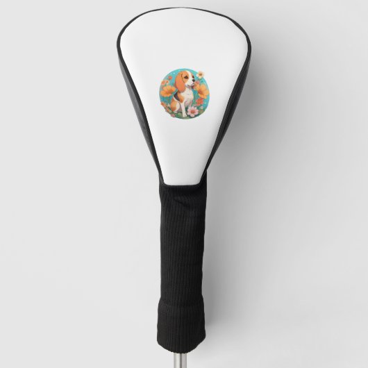 COUVRE-CLUB DE GOLF BEAGLE COOL 2 (Devant)