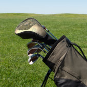 Couvre-club De Golf Beau léopard nuageux peint à la main (In Situ)