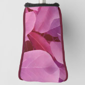 Couvre-club De Golf Beau Motif rose feuilles (Tourné à 90°)