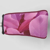 Couvre-club De Golf Beau Motif rose feuilles (Devant)