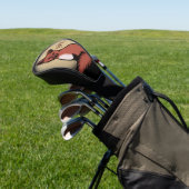 Couvre-club De Golf Beau Red Fox Monogrammed (In Situ)
