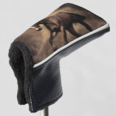 Couvre-club De Golf Beautiful horse throw pillow (Devant 3/4)