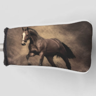 Couvre-club De Golf Beautiful horse throw pillow