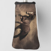 Couvre-club De Golf Beautiful horse throw pillow (Tourné à 90°)