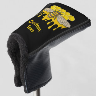 Couvre-club De Golf Bee Hive Honey Golf Head Couverture