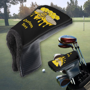 Couvre-club De Golf Bee Hive Honey Golf Head Couverture