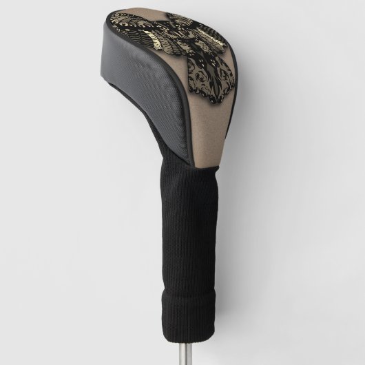 Couvre-club De Golf Belle Chouette rustique (Incliné)