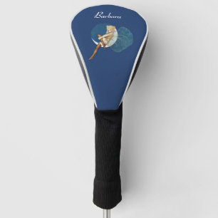 Couvre-club De Golf Belle Fée blonde en soie Bas sur lune