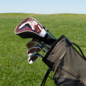 Couvre-club De Golf Belle Japonaise fille Imaginaire gothique Triptyqu (In Situ)