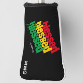 Couvre-club De Golf BÉNÉFICIÉ À IMPRESS PUTTER DE MONogramme (Tourné à 90°)