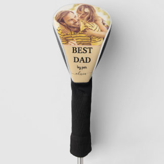 Couvre-club De Golf Best Dad By Par Golf Head Cover – Funny Father’s D