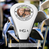Couvre-club De Golf BEST DAD BY PAR PAR Photo Monogram Funny