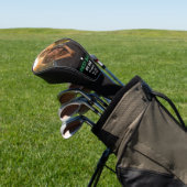 Couvre-club De Golf Best Dad By Par Photo Cool Golfer Father's Day (In Situ)