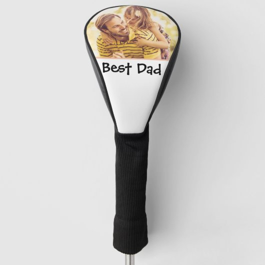 Couvre-club De Golf Best Dad Ever Personalized Father's Day Golf (Devant)