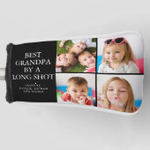 Couvre-club De Golf BEST GRANDPA PAR A LONG SHOT 4 Photo Collage (Devant)