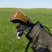 Couvre-club De Golf Best Man Appreciation Gift Brown (In Situ)