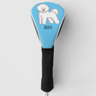 Couvre-club De Golf Bichon frise dog dessin animé