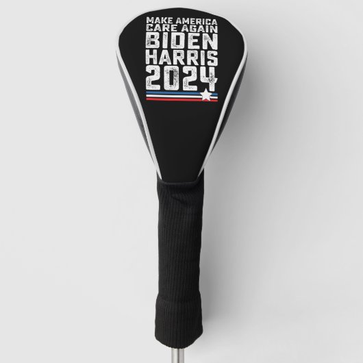 Couvre-club De Golf Biden Harris 2024 Care again (Devant)