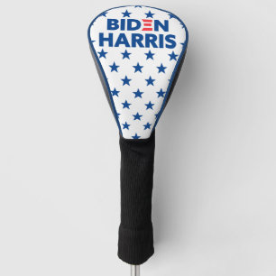Couvre-club De Golf Biden / Harris Blue Stars Motif White