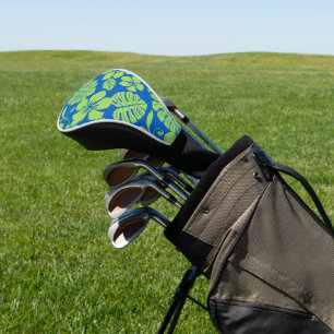 COUVRE-CLUB DE GOLF BIKINI ROSE (BLEU/VERT)