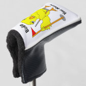 Couvre-club De Golf Birdie Golfer Chick (Devant 3/4)