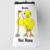 Couvre-club De Golf Birdie Golfer Chick (Tourné à 90°)