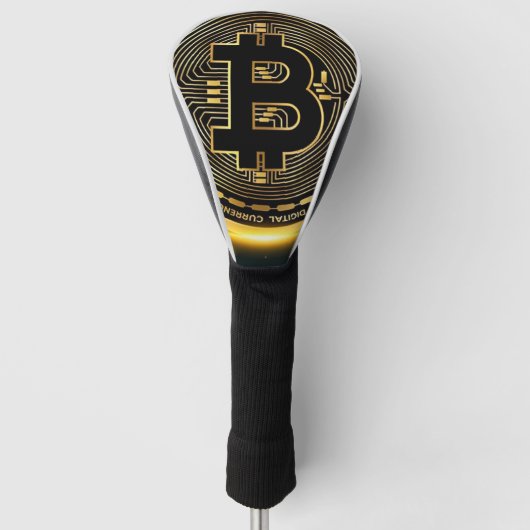 Couvre-club De Golf Bitcoin Crypto (Devant)