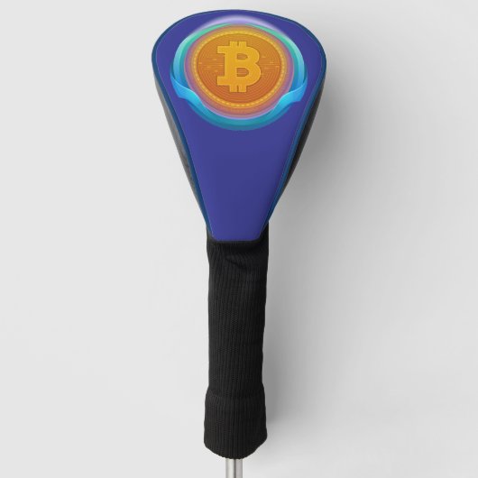 COUVRE-CLUB DE GOLF BITCOIN CRYPTOCURANCE (Devant)