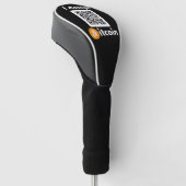 Couvre-club De Golf Bitcoin élégant - Btc crypto (Incliné)