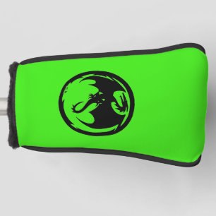 Couvre-club De Golf Black Dragon Green club de golf couverture