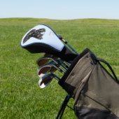 Couvre-club De Golf Black Lab avec couverture de tête de golf de chien (In Situ)