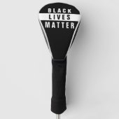 Couvre-club De Golf Black Lives Matt Golf Head Cover (Devant)