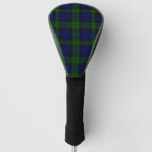 Couvre-club De Golf Black Watch Tartan bleu vert Plaid (Devant)