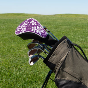 COUVRE-CLUB DE GOLF BLEU HAWAII (PLUM)