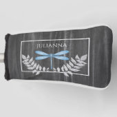 Couvre-club De Golf Blue Dragonfly Rustic Golf Head Cover (Devant)