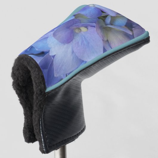 Couvre-club De Golf Blue Hydrangeas Flower Golf Head Couverture (Devant 3/4)